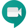 Google Meet Logo and Login Button